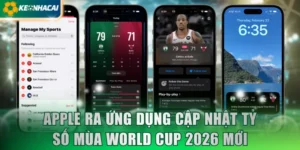 Apple ra ứng dụng cập nhật tỷ số mùa World Cup 2026