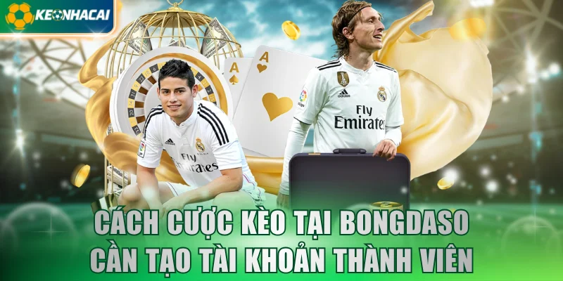 Cách cược kèo tại BONGDASO cần tạo tài khoản thành viên