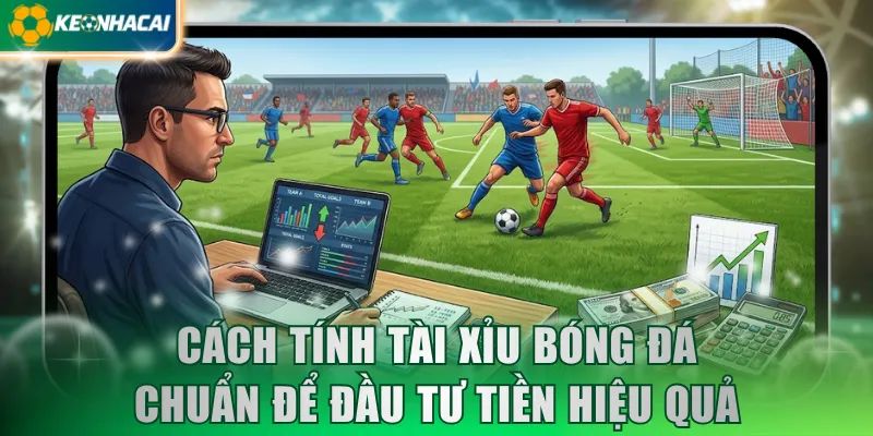 Cách tính Tài Xỉu bóng đá với tỷ lệ 2 trái đơn giản