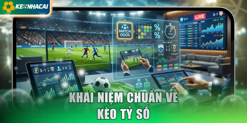 Khái niệm chuẩn về kèo tỷ số