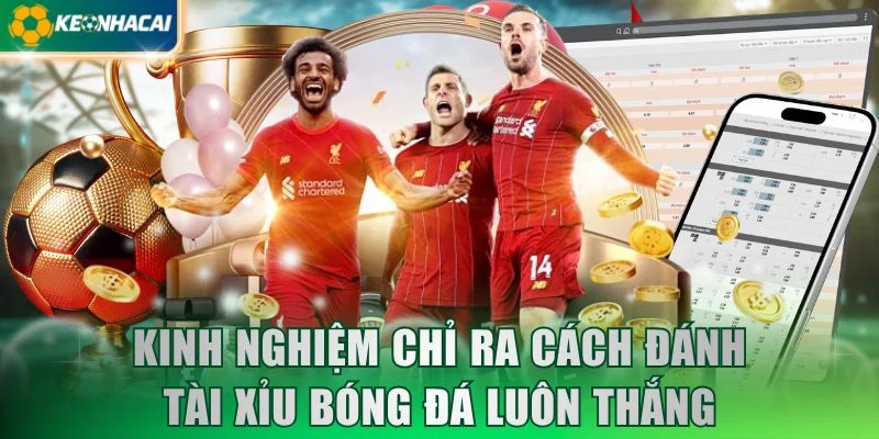 Kinh nghiệm chỉ ra cách đánh tài xỉu bóng đá luôn thắng