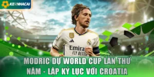 Modric dự World Cup lần thứ năm
