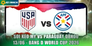 Mỹ vs Paraguay
