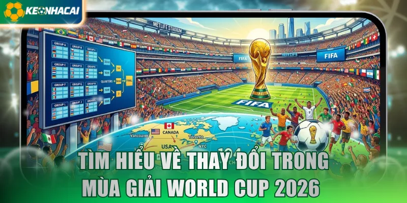 Tìm hiểu về những thay đổi trong mùa giải World Cup 2026 