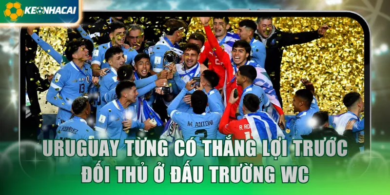 Uruguay từng có thắng lợi trước đối thủ ở đấu trường WC